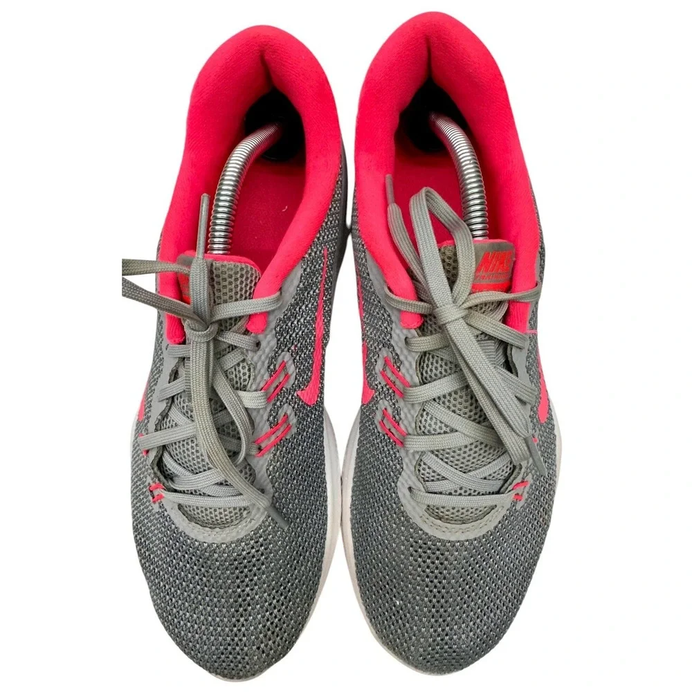 Nike Flex Trainer TR 7 898479-006 Gray‎ Pink Womens Running  Sneakers Sz 11.5